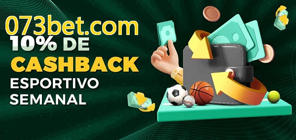 10% de bônus de cashback na 073bet.com